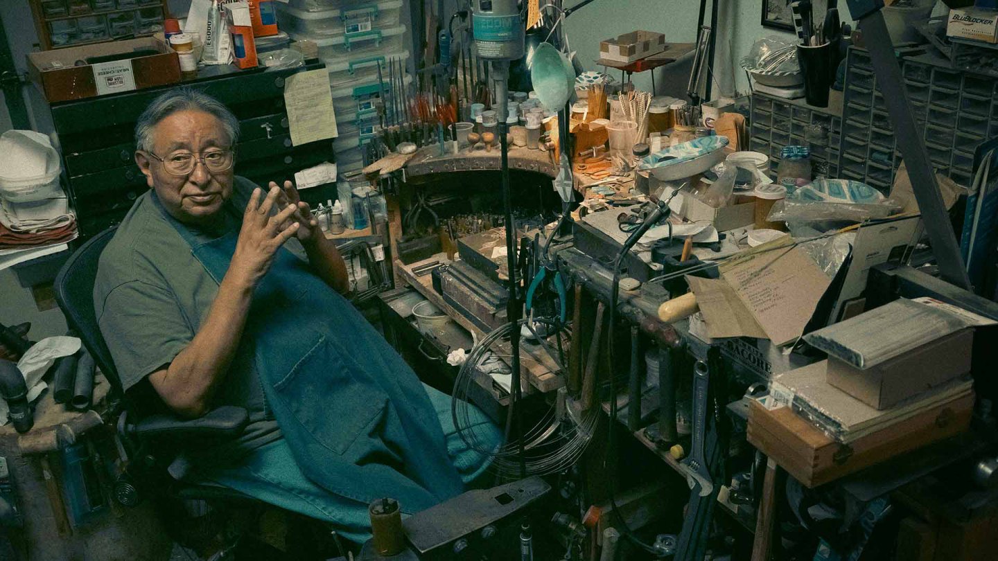 A craftsman in his workshop, from Design Hierarchy’s work